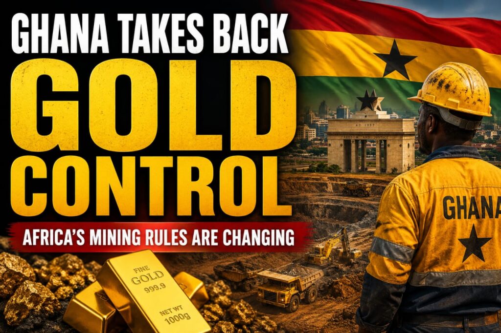 Ghana takes back control of gold